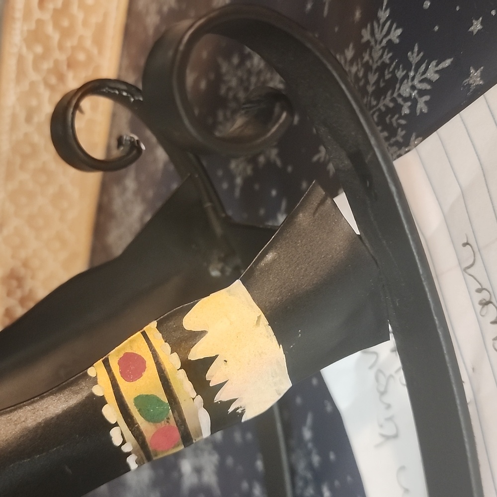 Hand Painted Metal Rocking Horse - Picture 9 of 11